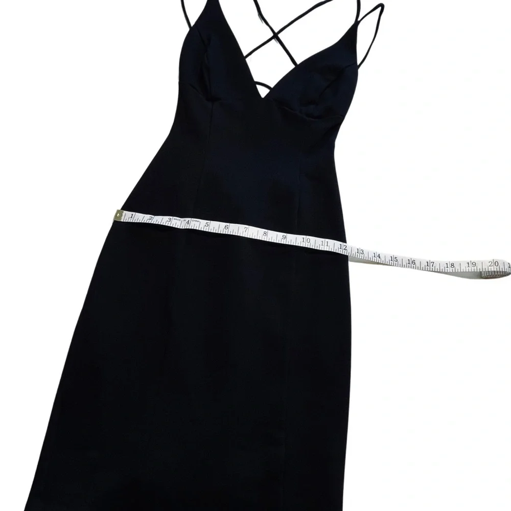 Lulus Be-All Trend-All Backless Black Midi Dress - Picture 7 of 10